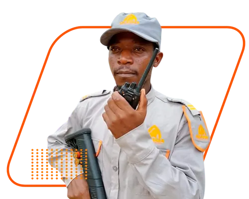 Vigilante no posto Residêncial Morro Bento